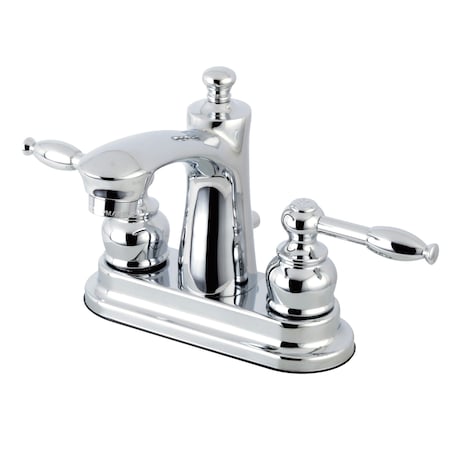 Knight FB7621KL 4-Inch Centerset Bathroom Faucet with Retail Pop-Up FB7621KL